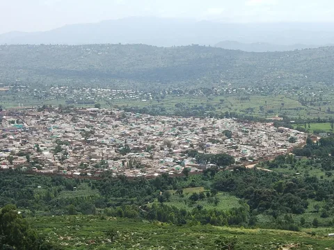 Harar and its surrounding hills · Ethiopia · 2005