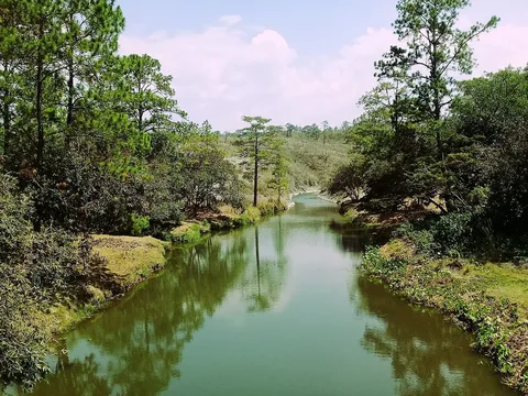 San Antonio River in Marcala, Honduras — regional landscape context