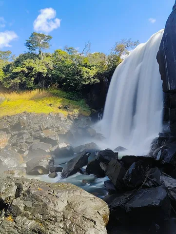 Chishimba Falls near Kasama · Zambia · landscape context